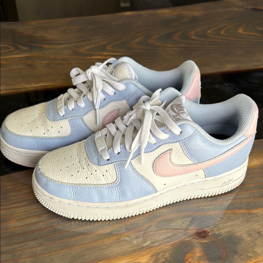 Nike Air Force 1 Customized Pastel Sneakers Size 8